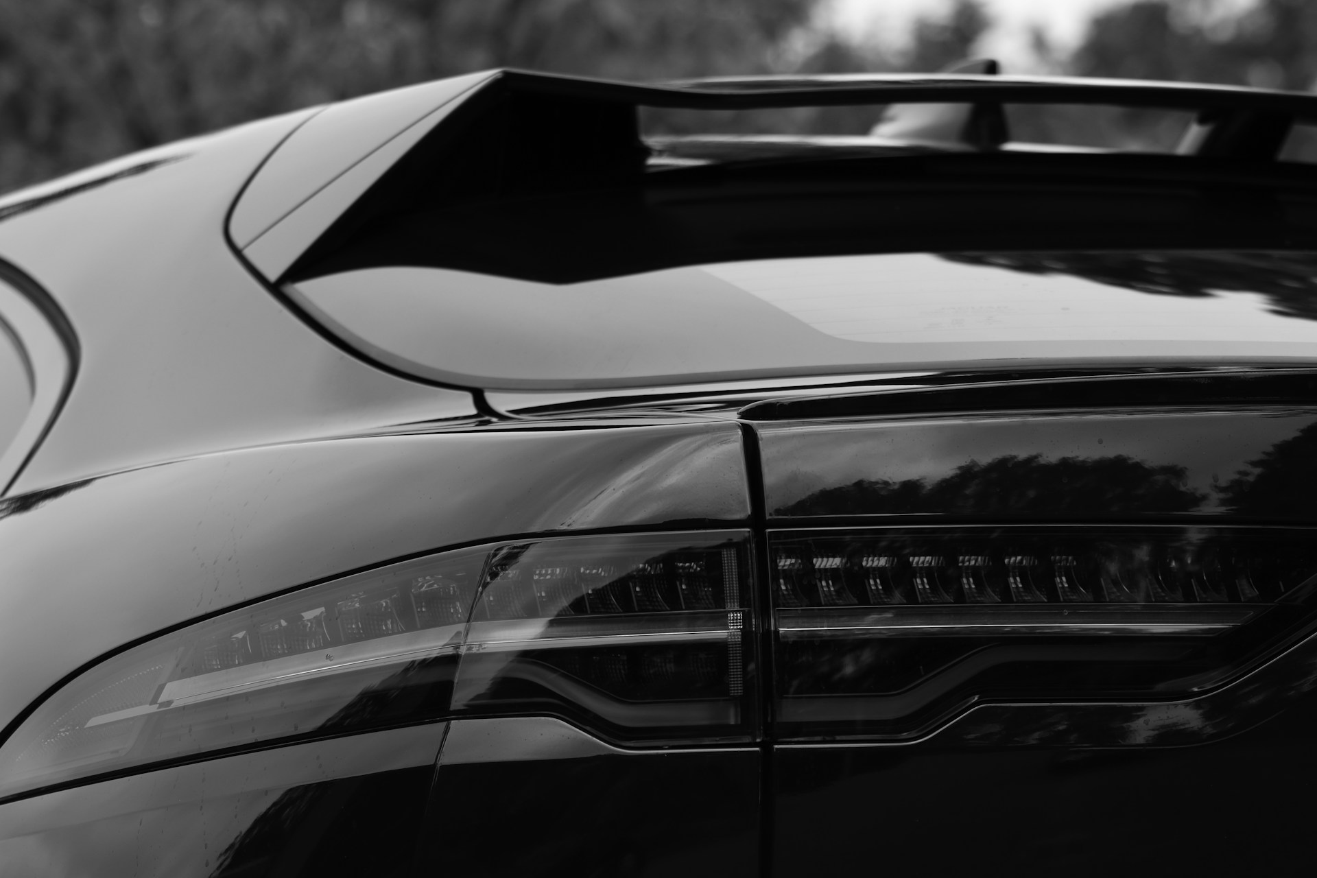 Close up of a Jaguar IPACE